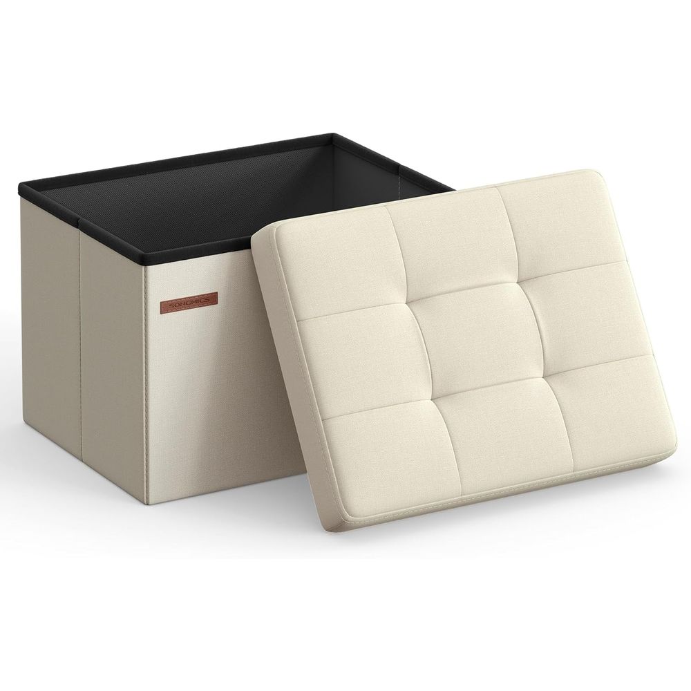 Office Stool - Kompakter Aufbewahrungshocker, Fußhocker, 12,2 x 16,1