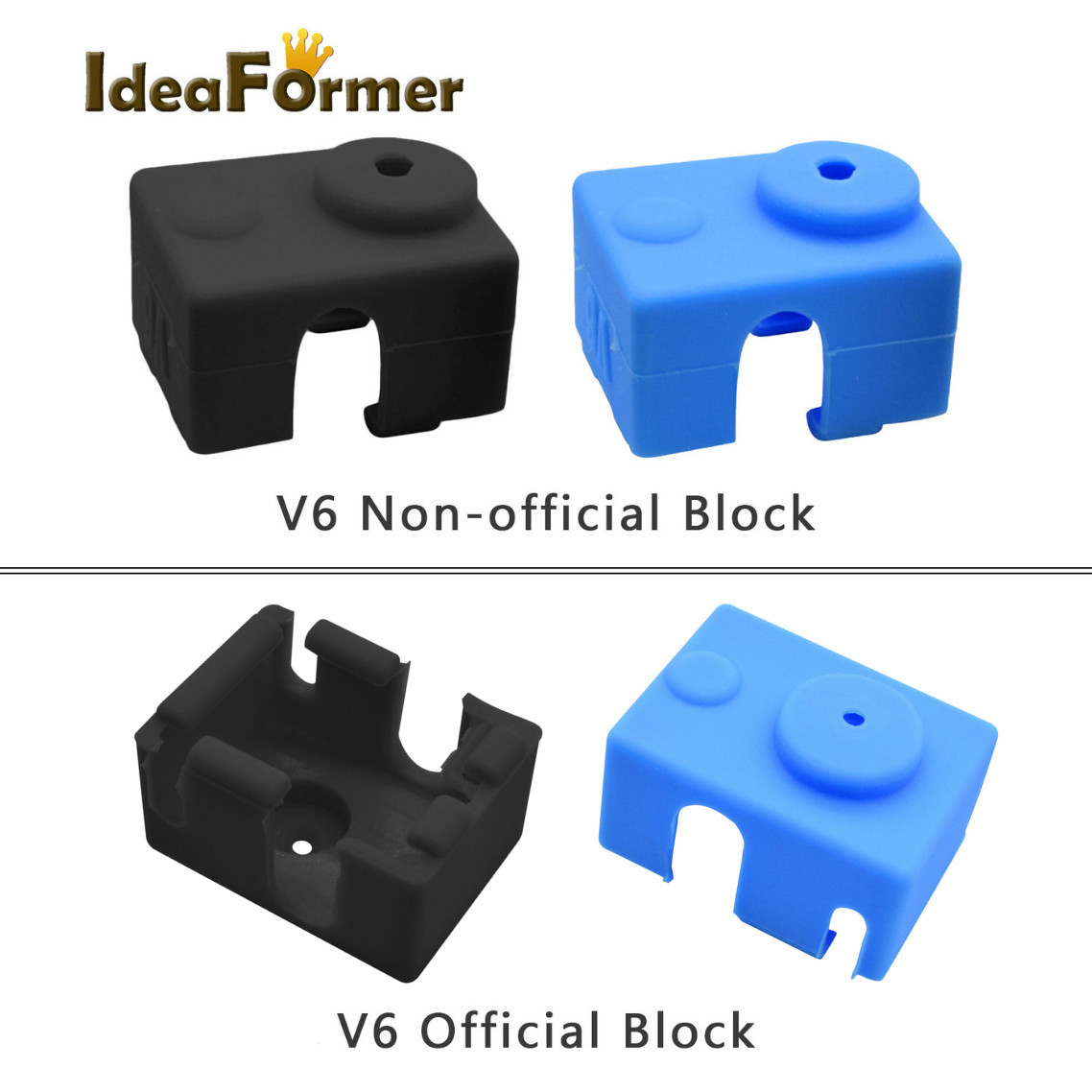 Printer Stand - 5 Stück V6 Silikonsocken für 3D-Drucker