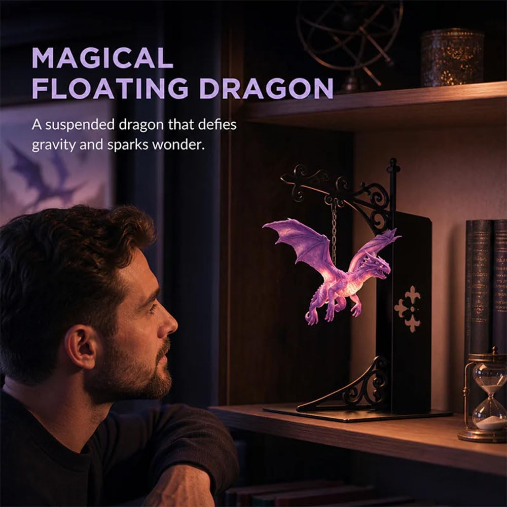 Schwebende Drachen-Bücherregal – Bookshelf Bewertung und Preis
