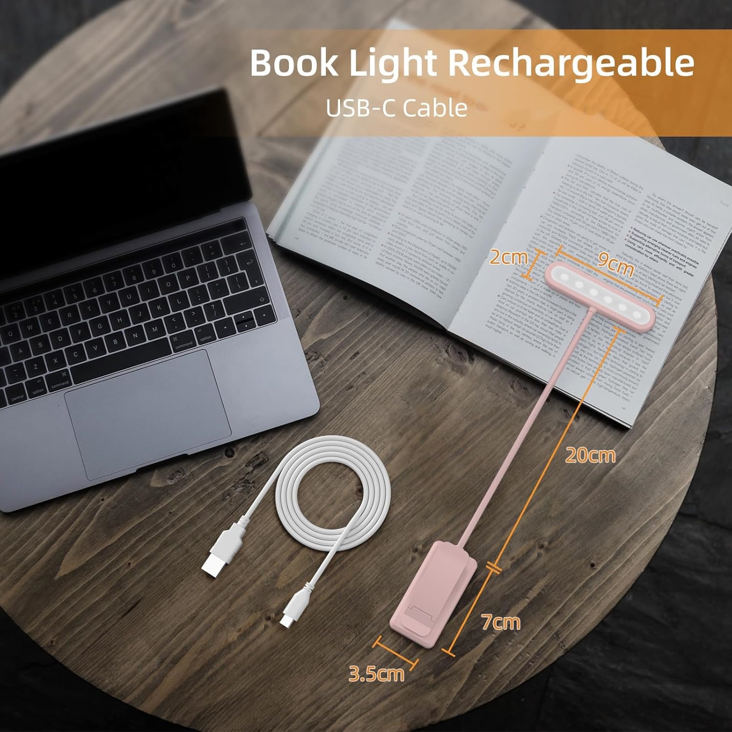 Leselampe Buchklemme Schwarz/W – Desk Lamp Bewertung und Preis