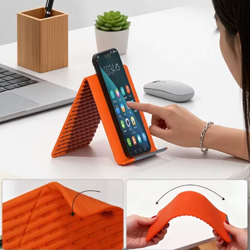 Tragbarer Silikon-Handyhalter, – Standing Desk Bewertung und Preis