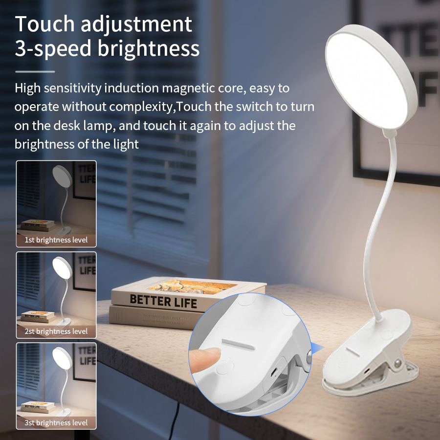 LED-Klemmleuchte 360 °   Flexi – Desk Lamp Bewertung und Preis