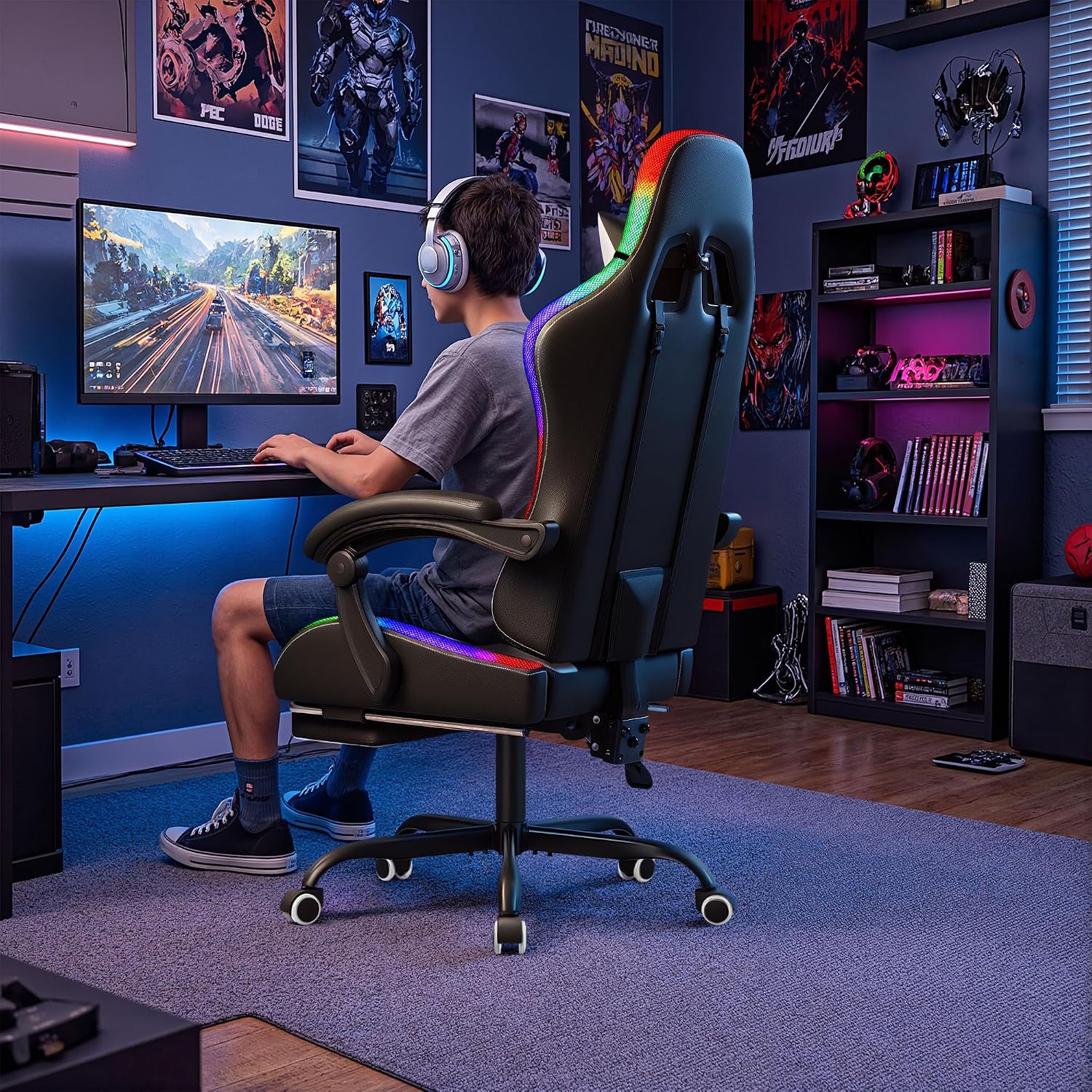 Homall Gaming-Stuhl, ergonomis – Office Chair Bewertung und Preis