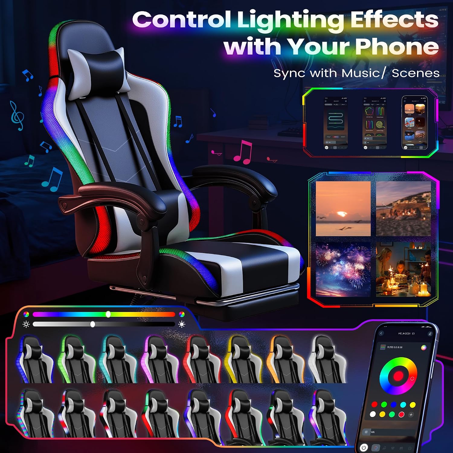 Homall Gaming-Stuhl, ergonomis – Office Chair Bewertung und Preis